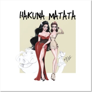 Hakuna matata Posters and Art